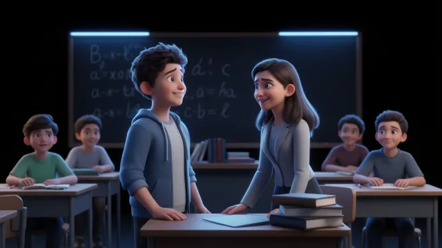you talk to the teacher